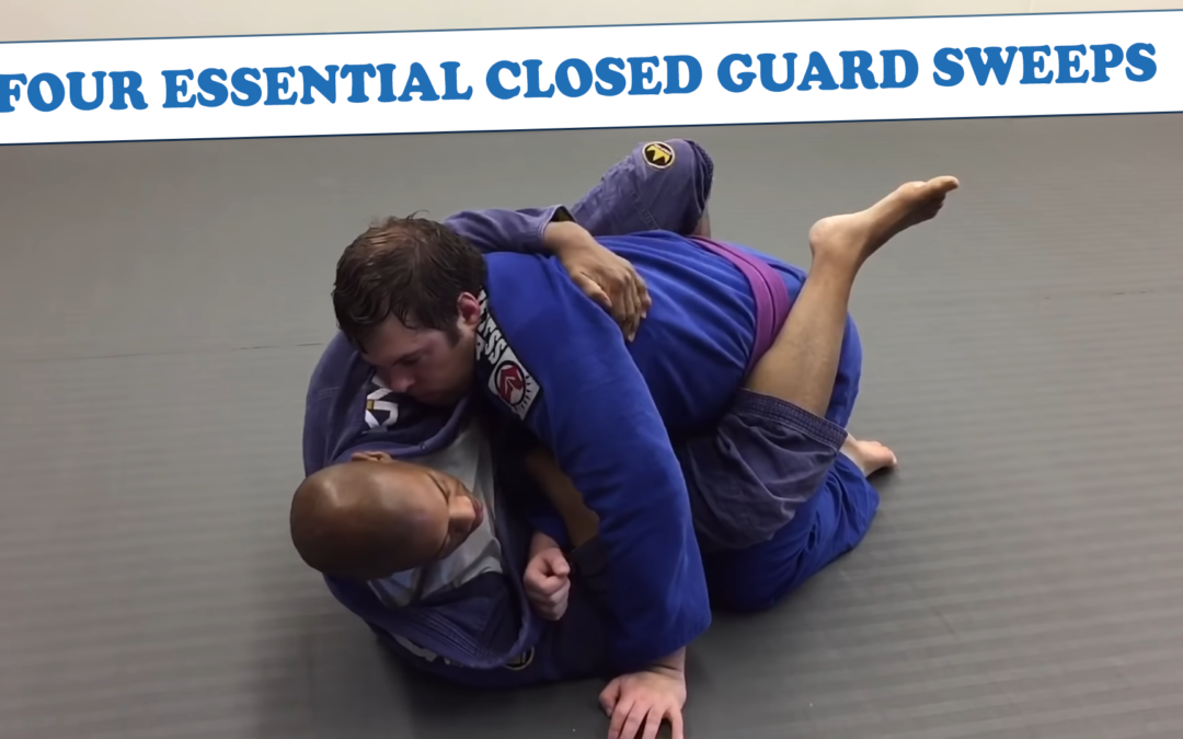 4 essential sweeps for the closed guard