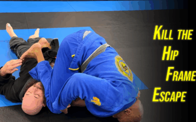 Stop the Hip Frame Escape from Mount — How to Maintain Control and Counter