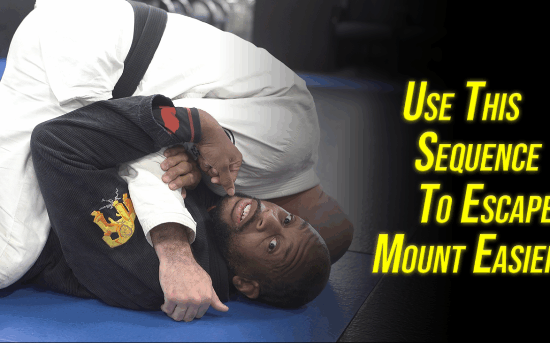 Escaping Mount: Baiting the Crossface and Setting the Trap