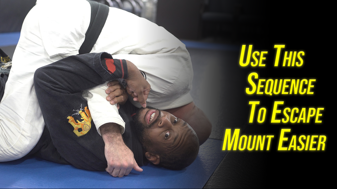 Escaping Mount: Baiting the Crossface and Setting the Trap